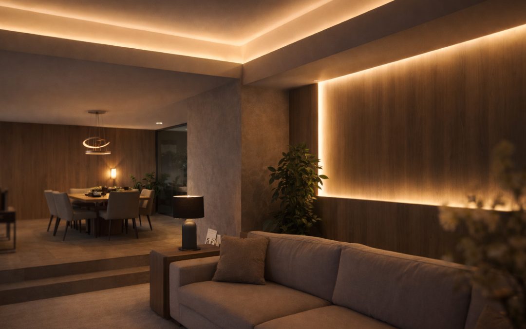 Luz Indirecta: Un Mar de Elegancia con IDELIGHTEC