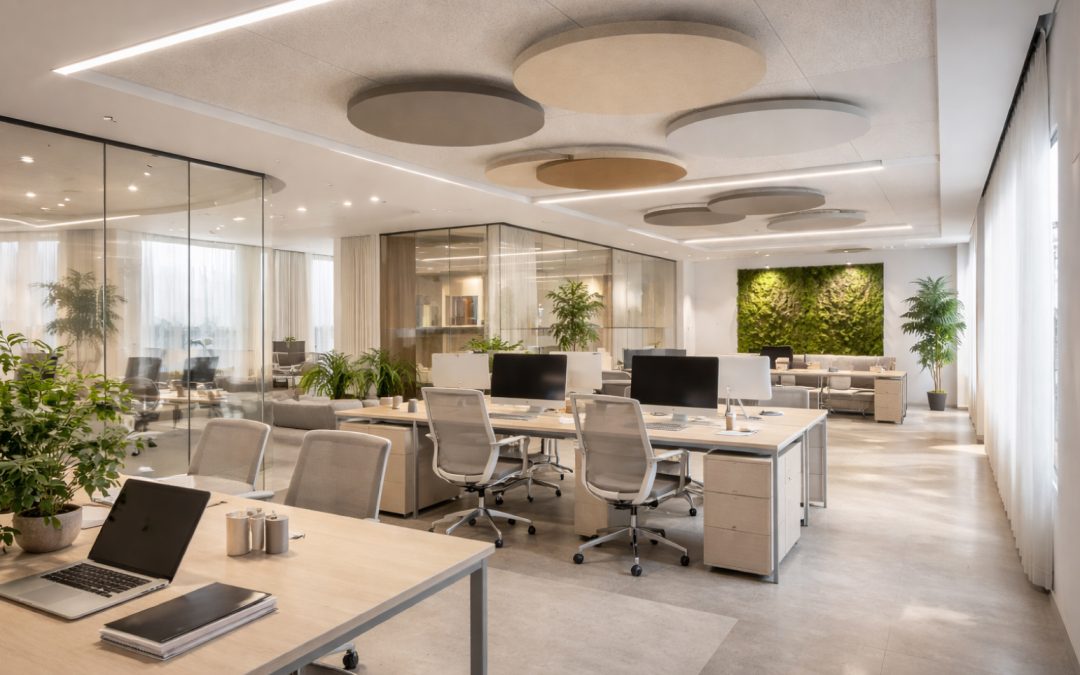Iluminación Acústica en Oficinas: Armonizando Ambientes para un Trabajo Productivo y Placentero